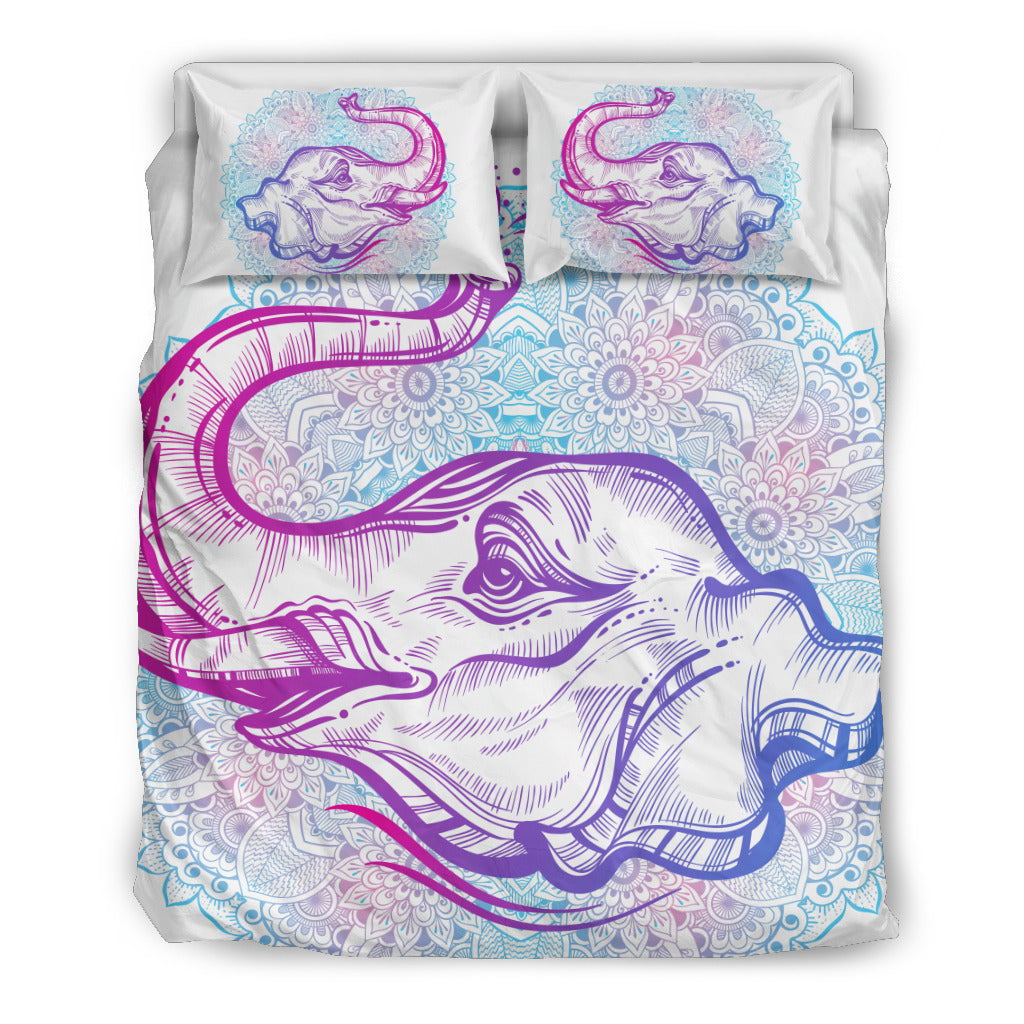 Mandala Elephant 10 Bedding Set.
